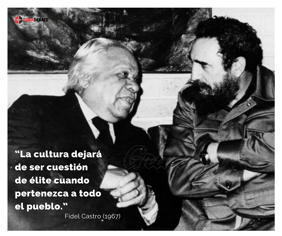 islainsumisa's tweet photo. "Del destino de la Revolución depende el destino de la cultura cubana. DEFENDER LA REVOLUCIÓN, ES DEFENDER LA CULTURA". (19 de noviembre de 1960, del manifiesto firmado por artistas e intelectuales cubanos) https://t.co/Dq5cxKqljc