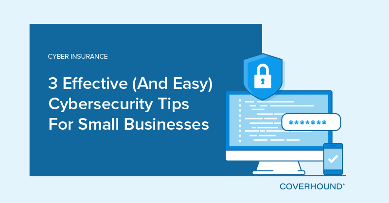 #Cybersecurity may sound complicated, but it doesn’t have to be. Incorporate these super easy cybersecurity tips into your #smallbusiness today! ow.ly/mWNU50DETSY