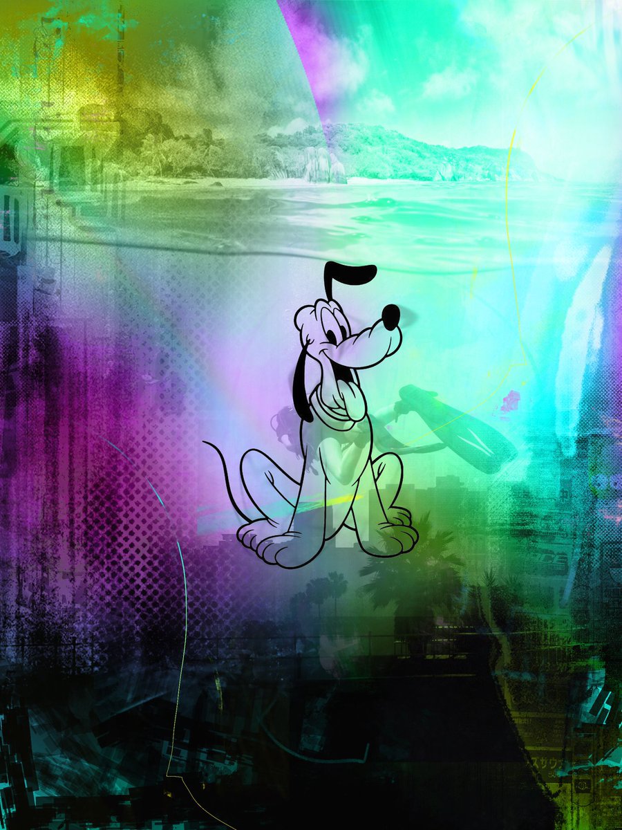 Latest work. Bit more relaxed than my normal stuff. Maybe the summer vibes are rubbing off on me! #nftcollector #NFTartists #nft