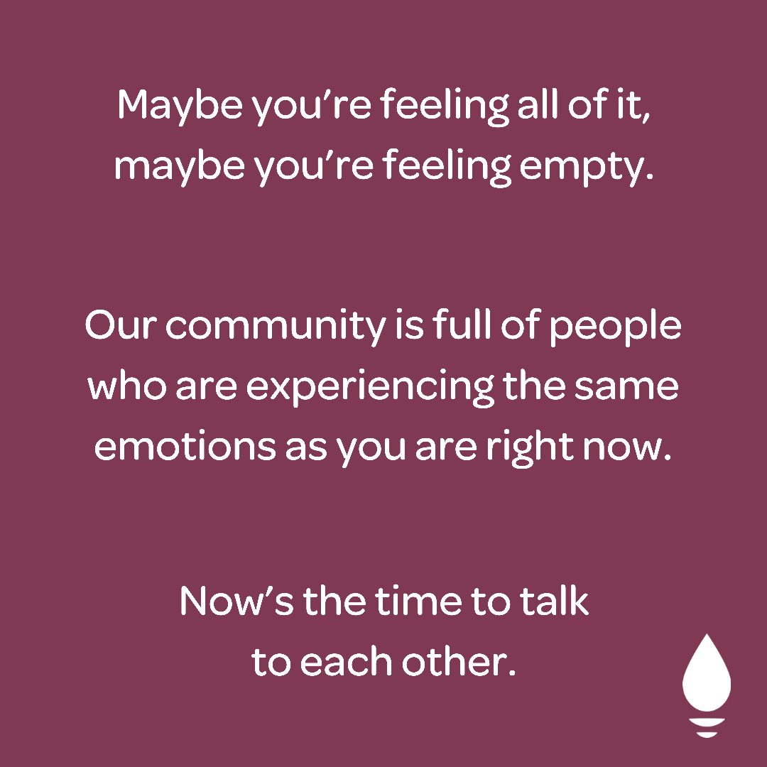 theripplepond's tweet photo. The current situation in Afghanistan might have you feeling the deepest of emotions right now, and revisiting some of the most difficult of memories.

Please know that you’re not alone and, whatever it is, you’re *allowed* to feel it. Don’t ignore it - talk about it. https://t.co/Fjr7KRslJD