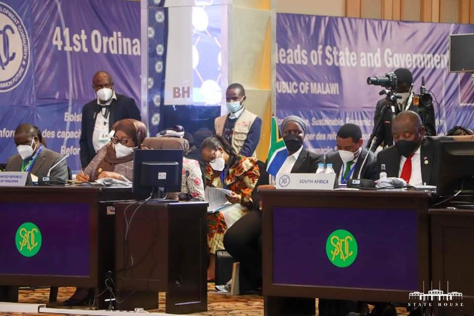 According to reports the Govt of Malawi has sourced the furniture being used at 41st SADC meeting from local SMEs. A local furniture firm owned by a black youngman did the Presidential desks. Africa shall rise!