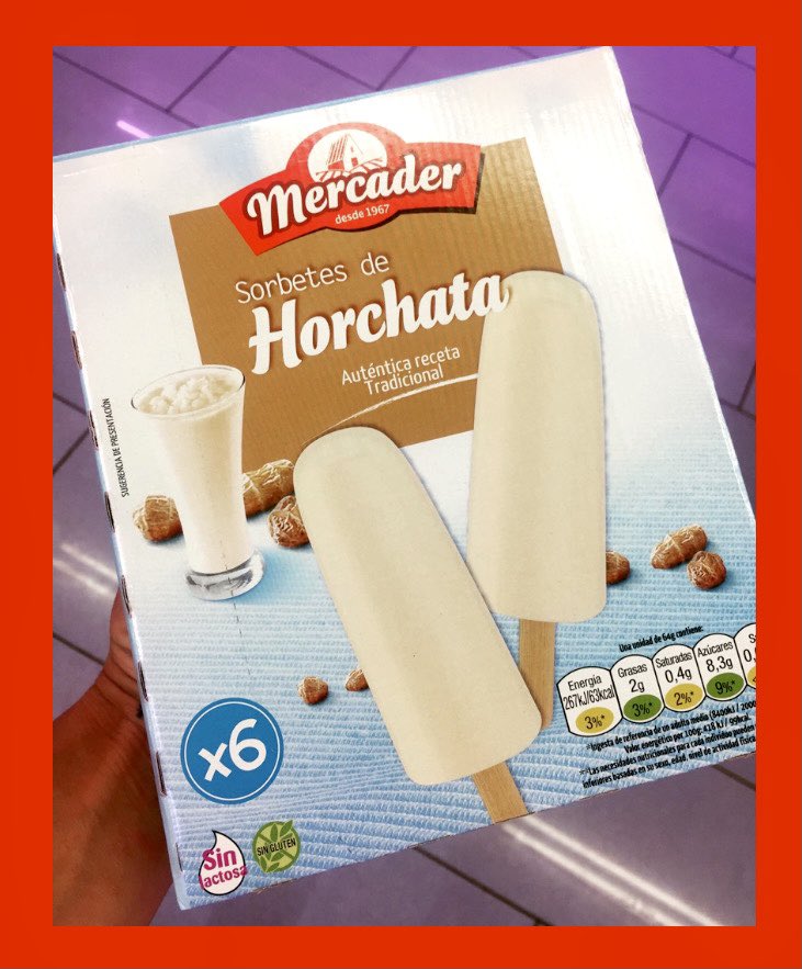 HMercader's tweet photo. Has probado nuestros polos de #horchata?? En verano siempre horchata en cualquier formato 🥤🍦🍨🥛  #😋 
Búscalos en los supermercados y grandes superficies 🛒 

#orxata #chufa #helado #verano #summer #food #yummy. #summervibes #paterna #comunidadvalenciana #españa https://t.co/x6wKfMBoPE