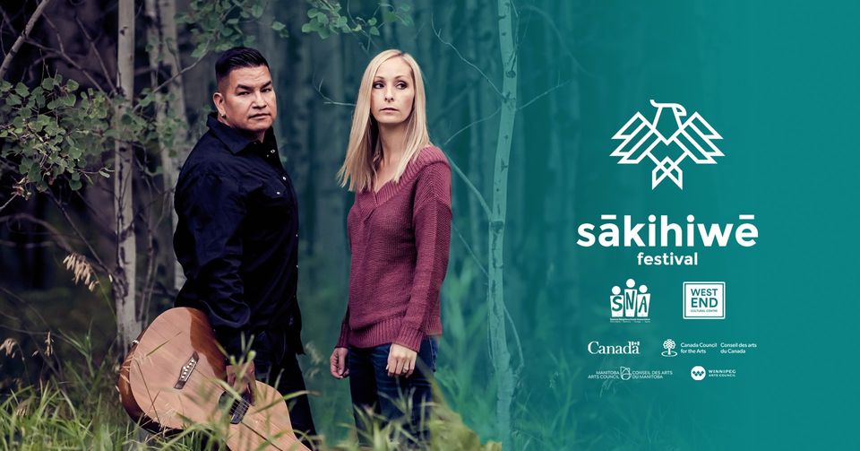 manitobamusic's tweet photo. Two stellar @sakihiwe festival lineups this weekend! 

Saturday @ Magnus Eliason Rec Centre : @burnstickmusic, @caidnotjones, Tessa Chartrand, @ElLeonStrangers

Sunday @ Chief Grizzly Bear's Garden : Shanley Spence, Billy Joe Green, Osani, @IDJFunkyfresh

https://t.co/ezzJQu3i97 https://t.co/WZ14eE6u0S