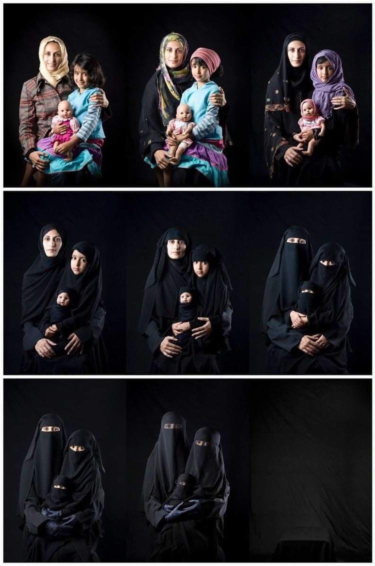 keiwanwind's tweet photo. The disappearance of the woman 
by Boushra Almutawakel
#Afghanistan
#AfghanWomen
#humanrights https://t.co/OUFZ6SkHNN