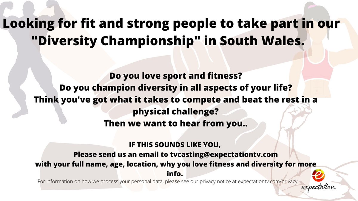 Looking for fit people in South Wales to take part in new online show. Filming next week!