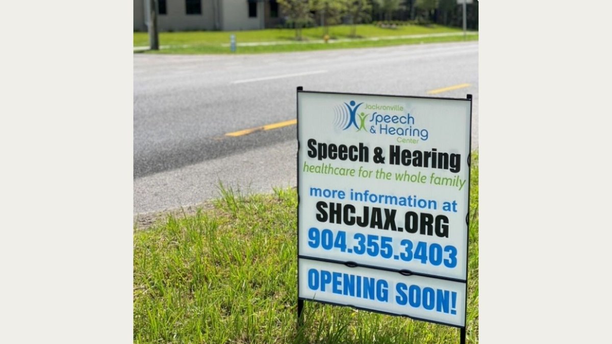 JaxSpeechHear's tweet photo. We are now accepting new patients at our location at 14595 Philips Highway! Call 904-355-3403 to make your appointment! #makeappointment #speech #hearing https://t.co/Ert42yA6K5