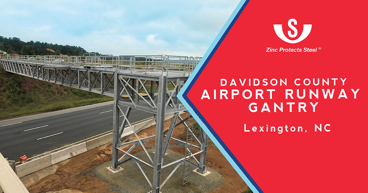 VSGalvanizing's tweet image. “This approach lighting system will enhance pilot safety while pilots are attempting to land during poor visibility conditions.” In Davidson County, North Carolina, hot-dip galvanizing was only option for eliminating maintenance for decades. Learn more: zcu.io/chFa