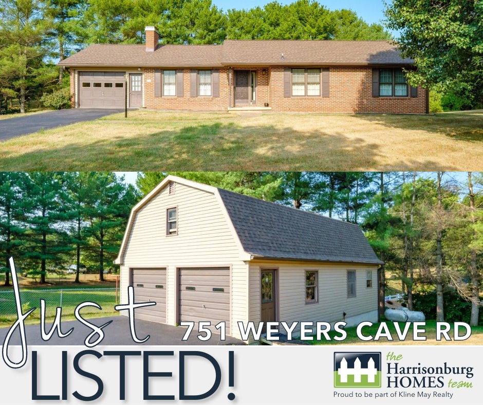 Classic ranch home in Weyers Cave! 
3 beds | 2 baths | $289,900

More info: …yerscave.theharrisonburghomesteam.com