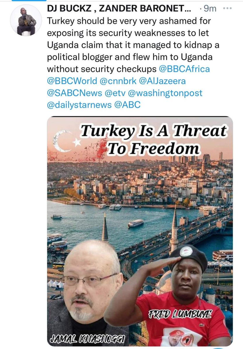 DarlineNamanda's tweet photo. FREE LUMBUYE FRED @UNHumanRights @trpresidency https://t.co/NIVChtrWbq