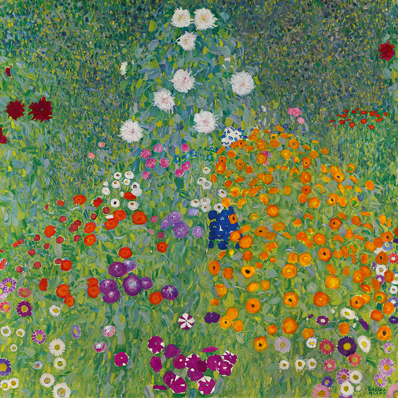 artistgklimt's tweet photo. Blumengarten, 1907 #gustavklimt #artnouveau https://t.co/MqpDTowO6R