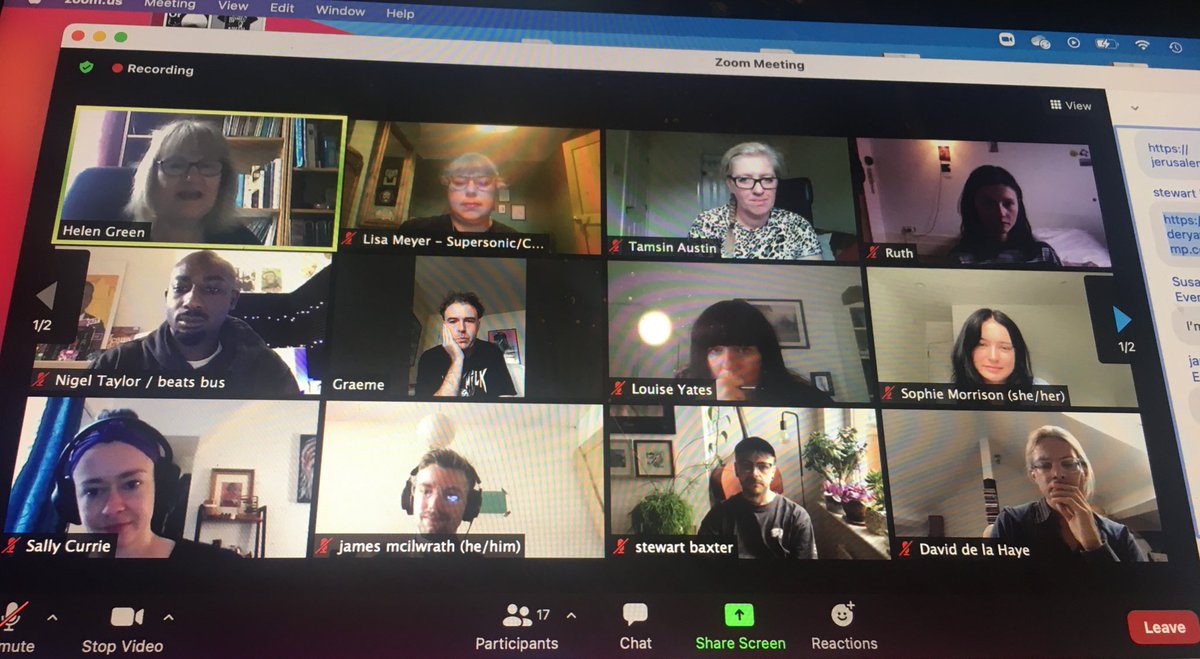 LisaCapsule's tweet image. Got to spend the day and meet with the brilliant new cohort that I’ll be mentoring through @soundandmusic #composercurator programme supported by @PRSforMusic