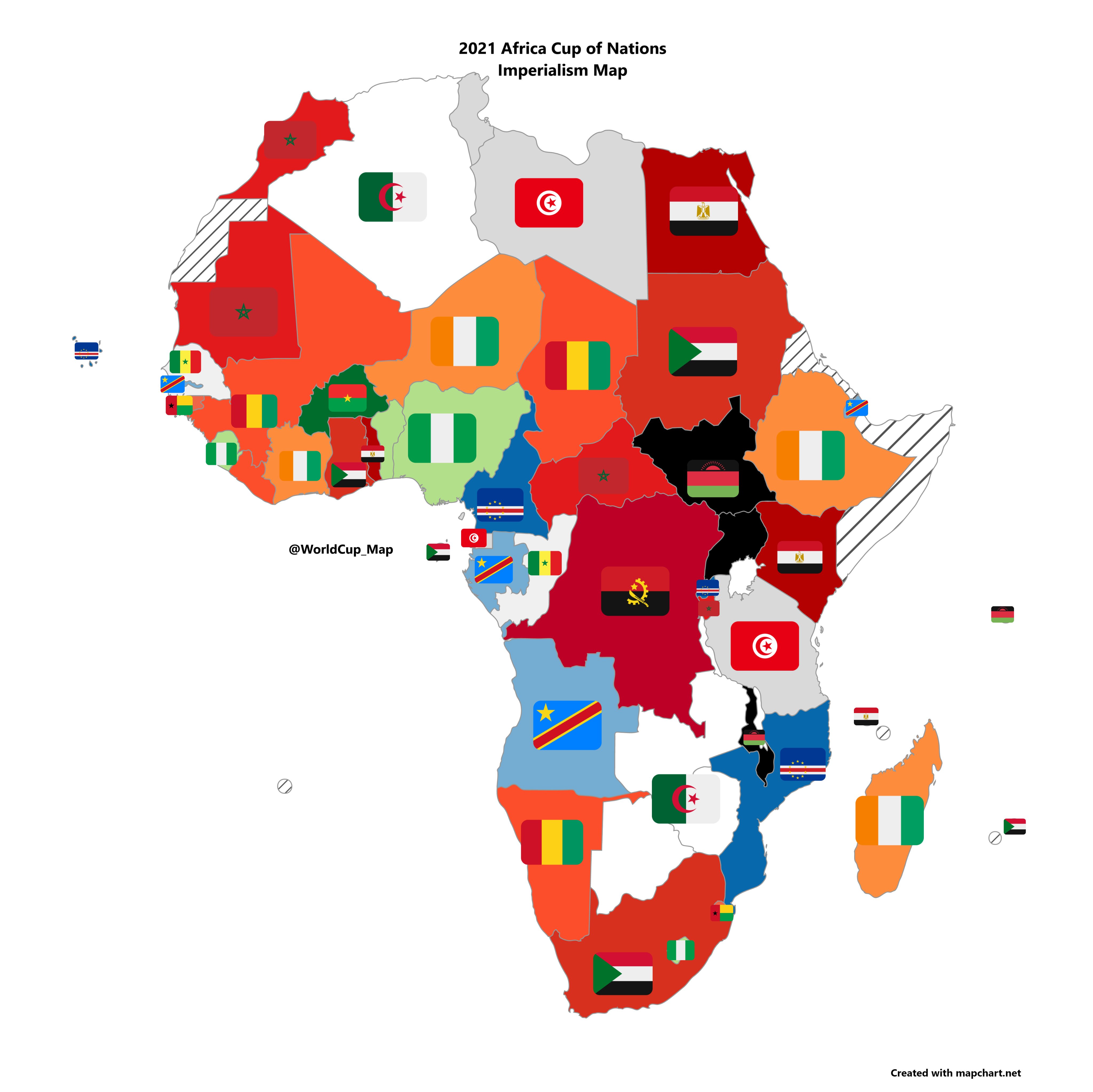 2022 World Cup Imperialism Map (@WorldCup_Map) / X