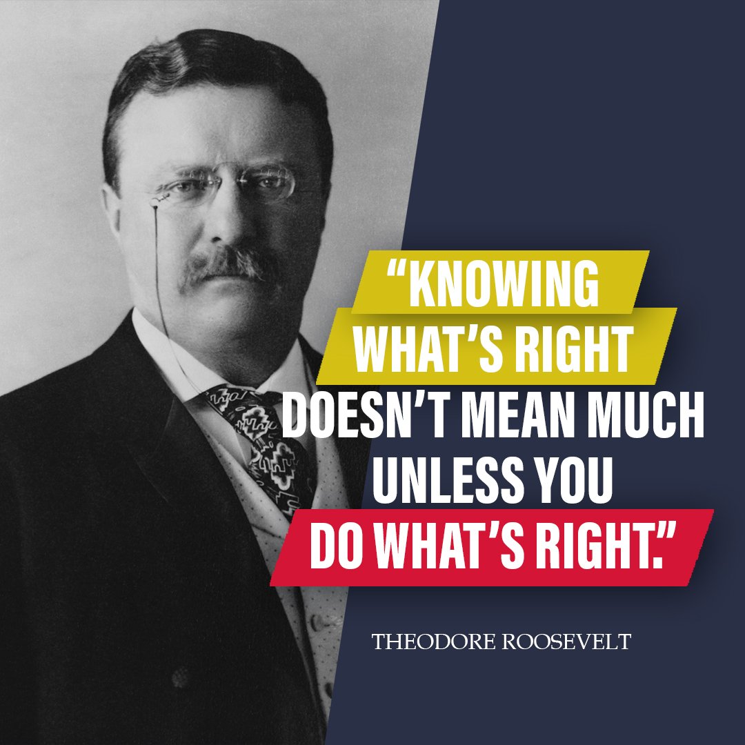 KristiNoem's tweet photo. We could really use a strong president like Teddy Roosevelt to lead the country right now. https://t.co/B1z2anlRsv