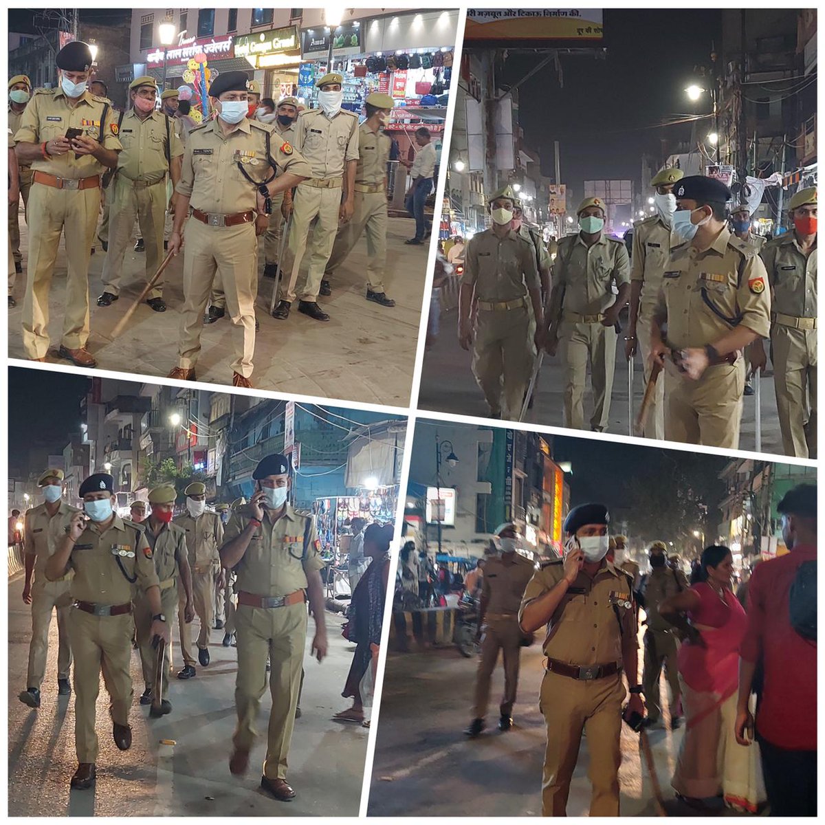 AmanShu56716183's tweet photo. पुलिस आयुक्त वाराणसी महोदय के आदेशानुसार कमिश्नरेट क्षेत्र का बॉर्डर सील कर सघन चेकिंग व पैट्रोलिंग। @SatishBharadwaj @IgRangeVaranasi @abdulaz82693759 @vctcop @adgzonevaranasi @dgpup @ACPDashasmegVNS @VnsDcp @Salaudd32258799 https://t.co/41kvo25q7h