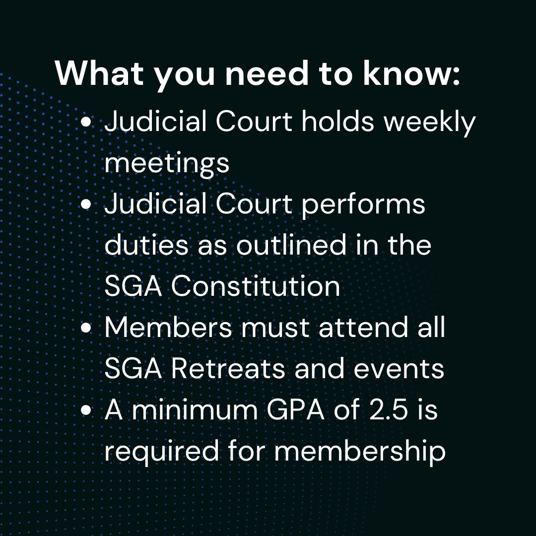 TAMUCC_SGA's tweet photo. Apply to be an Associate Justice today! We hope you take this awesome opportunity to represent the Student Body on campus!
For more information email: SGA.ChiefJustice@tamucc.edu! Go Islanders! 🤙 https://t.co/VlcuBRNHdb