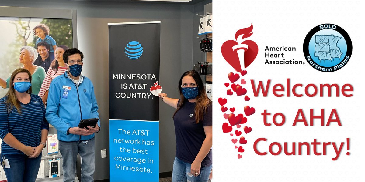 Team Baxter has heart! Share your #BOLDHearts and let us know why AHA is important to you! 

#ATTHeartsAHA