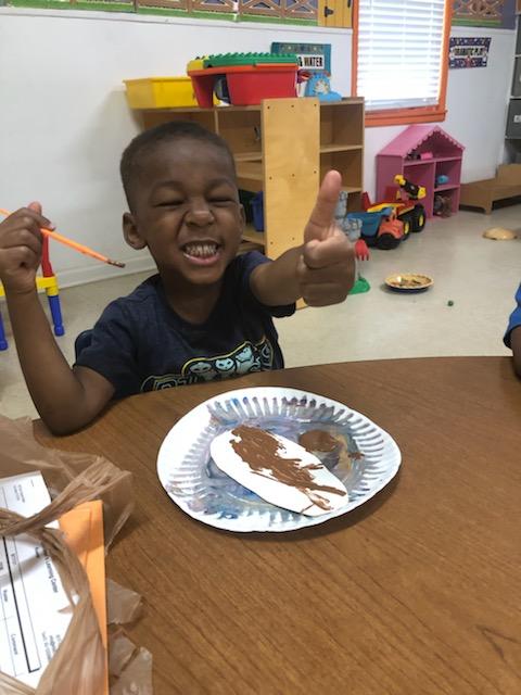 KingdomFamilyC4's tweet photo. Preschool worked on their Gross Motor skills and doing some arts and crafts for their Literacy lesson. #grossmotorskills #language #literacy #ballthrowing #letsplaycatch #learning #preschool #daycare #childcare #seconddayofschool https://t.co/RKmHzzO2Yz