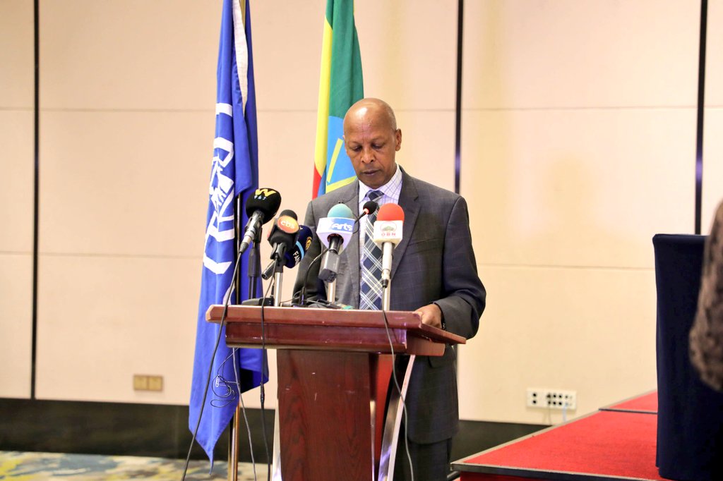 IOMEthiopia's tweet photo. IOM, together with the Central Statistical Agency, today released findings of the Ethiopia 2021 Labour Force and Migration Survey, the first to include data on international &amp; national migration.

Work was made possible through generous support from the @DanishMFA. https://t.co/gjx9dqAgKN