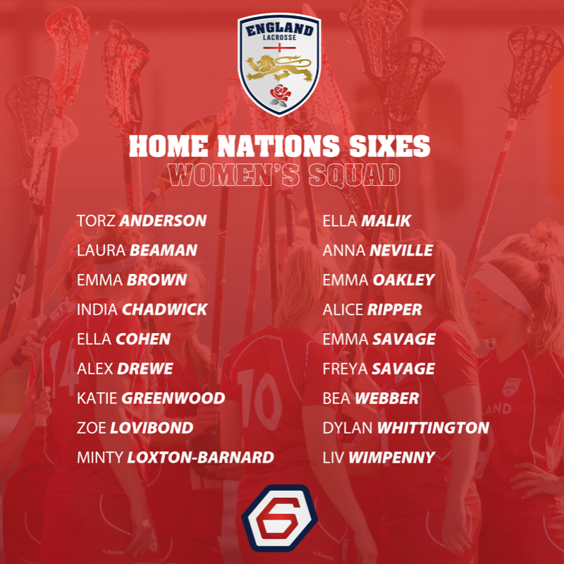 englacrosse's tweet photo. Squad Incoming ⬇️

You've seen it at @TheFlyUK and now it's time to take Sixes to the International stage 🏴󠁧󠁢󠁥󠁮󠁧󠁿

We're pleased to announce our Women's squad for the first ever Home Nations 6s competition on Saturday 28 August 🏴󠁧󠁢󠁥󠁮󠁧󠁿🏴󠁧󠁢󠁳󠁣󠁴󠁿🏴󠁧󠁢󠁷󠁬󠁳󠁿

#EnglandLacrosse #LacrosseSixes