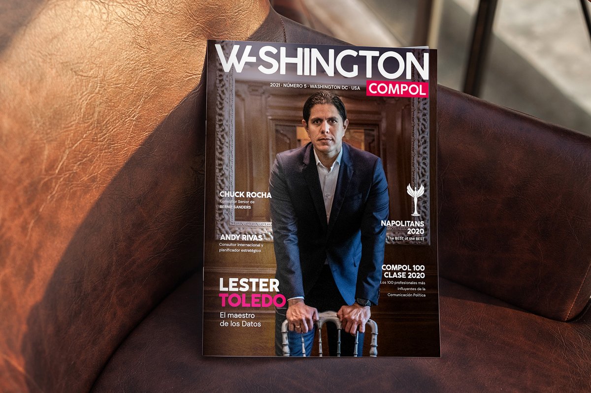 WCompol's tweet photo. La revista #WashingtonCOMPOL #5, ya disponible para descargar de forma #GRATIS en:
https://t.co/Wi9bAdvbhN ⬅️
⭐ En la portada: @LesterToledo
💯 También los #COMPOL100, clase 2020. Los 100 profesionales más influyentes de la #ComunicaciónPolítica.
#ComPol #MarketingPolítico https://t.co/nop4xOFeYA