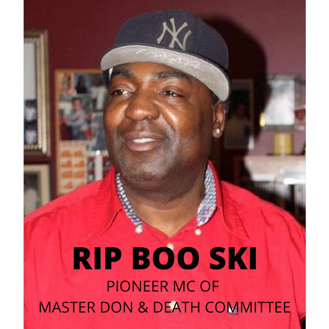 MC Debbie D, PhD. on X: RIP Pioneer MC Boo Ski of the legendary Harlem  crew, Master Don & The Death Committee. Our prayers & condolences to the  natural family & the