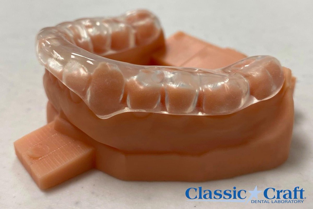 ClassicCraftDL's tweet image. Need a hard/soft bite splint for your patient? Visit classiccraftdental.com/bitesplints/ to learn more. #mouthguards #bitesplints #ccdl #dentallab #dentalappliance #dentistry #classiccraft #h/s