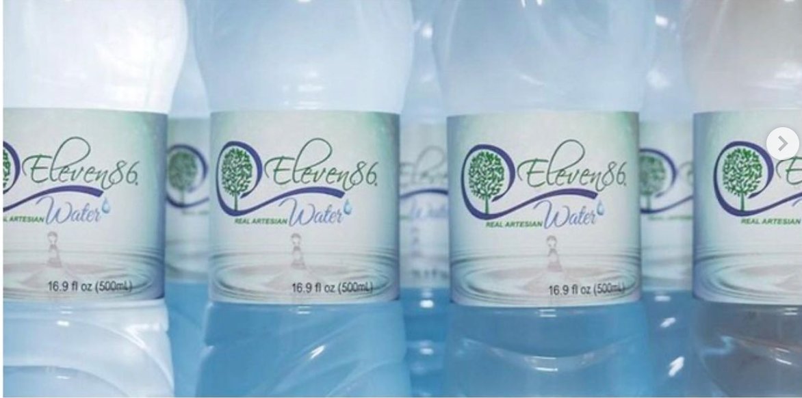 Look at what we found!!⁠
A black owned water company. This water is SO refreshing. The team at KOMPLETE is always raving about @eleven86water because it truly is our water of choice. Once you drink this, you won't go back. Support quality black businesses!