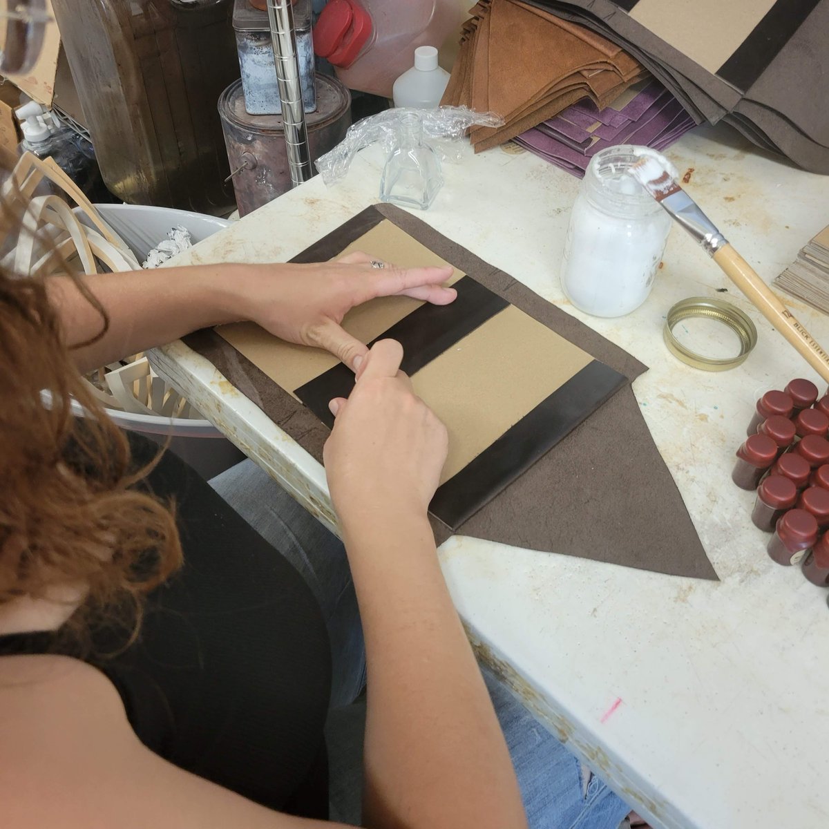 ScribalWorkShop's tweet image. It&apos;s almost like journal making never ends.

#handbinding #journals #naghammadi #egyptian #ancientbooks #codex #journaling