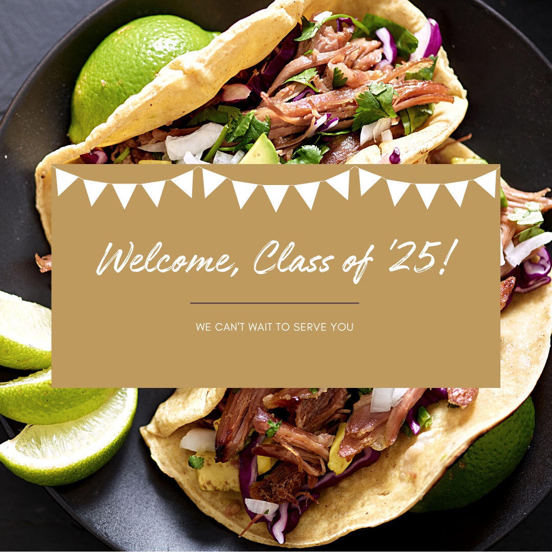 mariettadining's tweet photo. Welcome to campus!  The Parkhurst Dining Team wishes you all the best! https://t.co/QTF0TtreSy