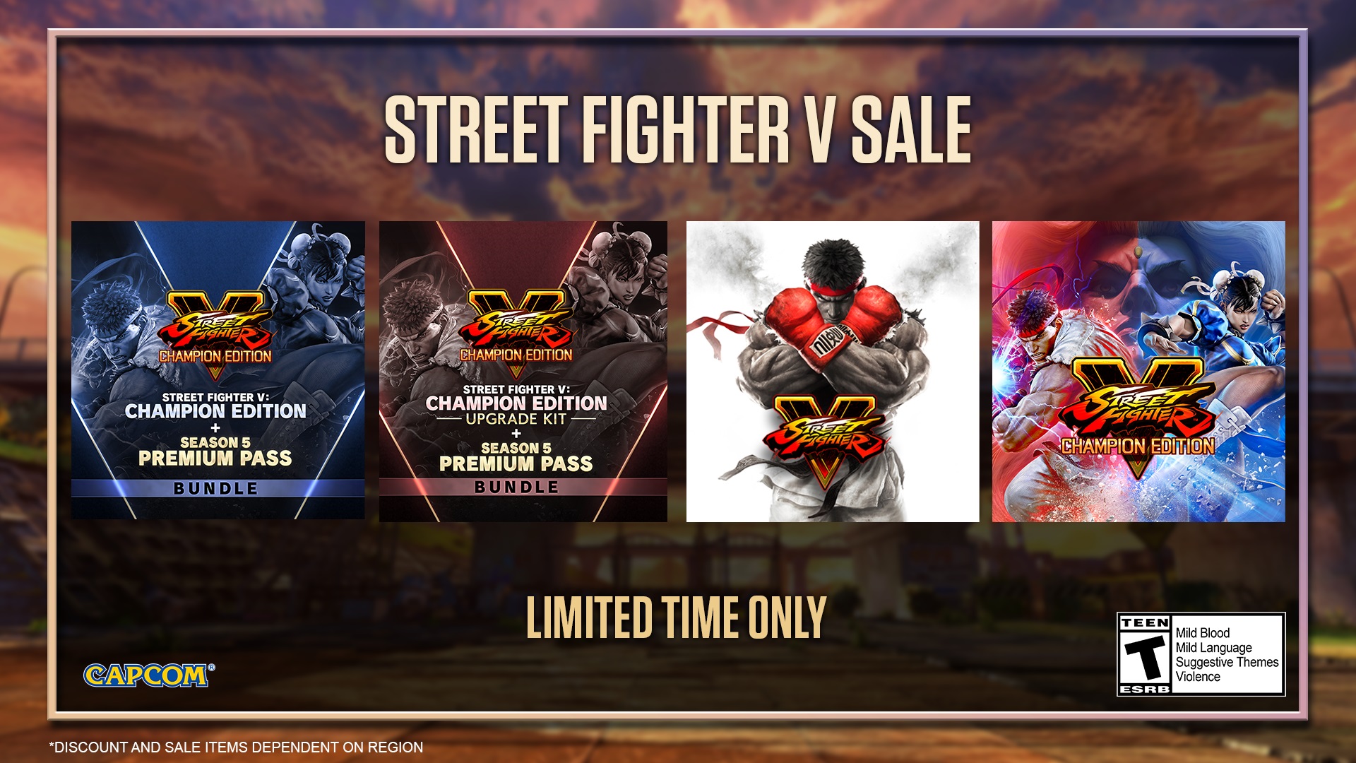 Street Fighter on X: Street Fighter V on #PS4 and #Steam is ON