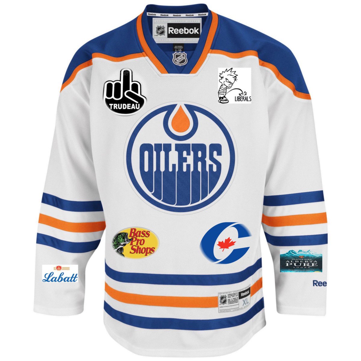 Surveyor Brett on X: BREAKING: New Oilers road jersey released