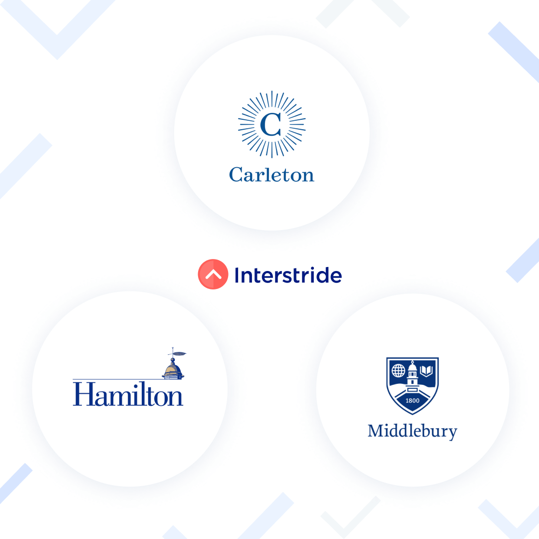 interstride's tweet photo. Interstride will soon be available at three great liberal arts institutions.
Hamilton College
Carleton College
Middlebury College
#liberalarts #LACN #Interstride #internationaleducation #highereducation https://t.co/DlJVn4cVhT