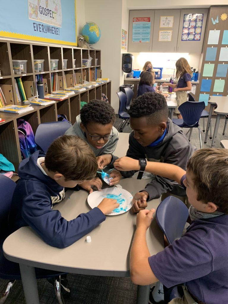 WA4thDavid's tweet photo. After reading, My Mouth is a Volcano, kiddos realized the importance of using self-control and using words that are for building up and encouraging!  The toothpaste represented our words!  It sure was hard getting all that toothpaste back in! #whitefieldacademy https://t.co/CbpgPiKyFp