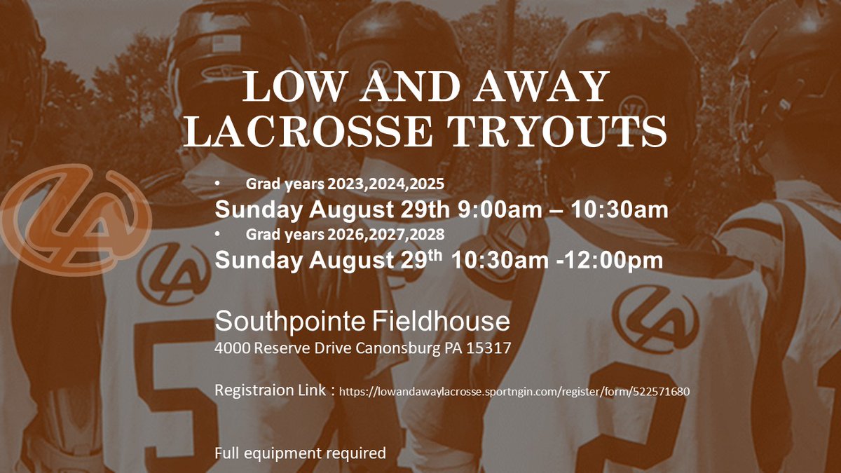 Registration is now OPEN !!!!