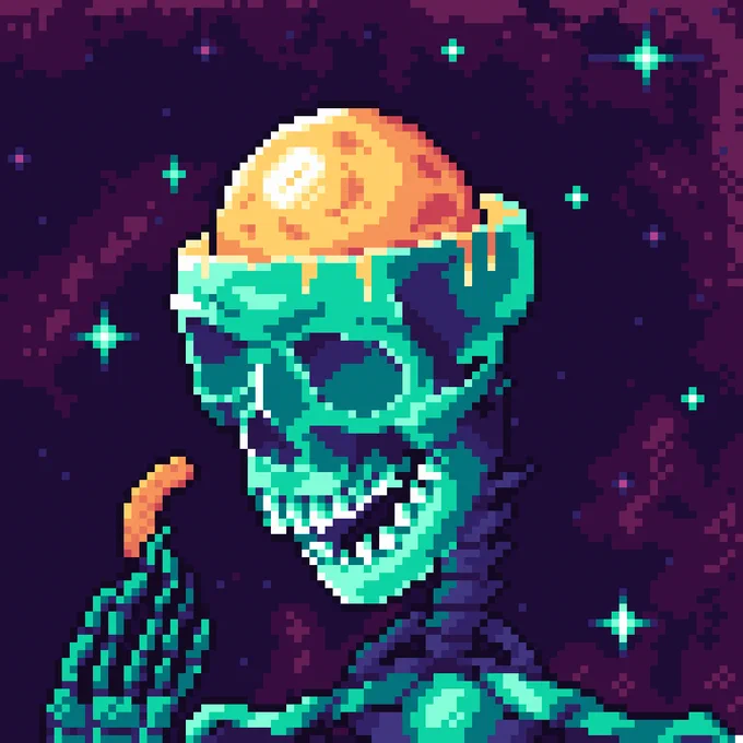 Way to go Jon!!

I'm a 3d animator that likes drawing skulls in my free time - expect some game dev stuff soon 👀

#sovanshare 