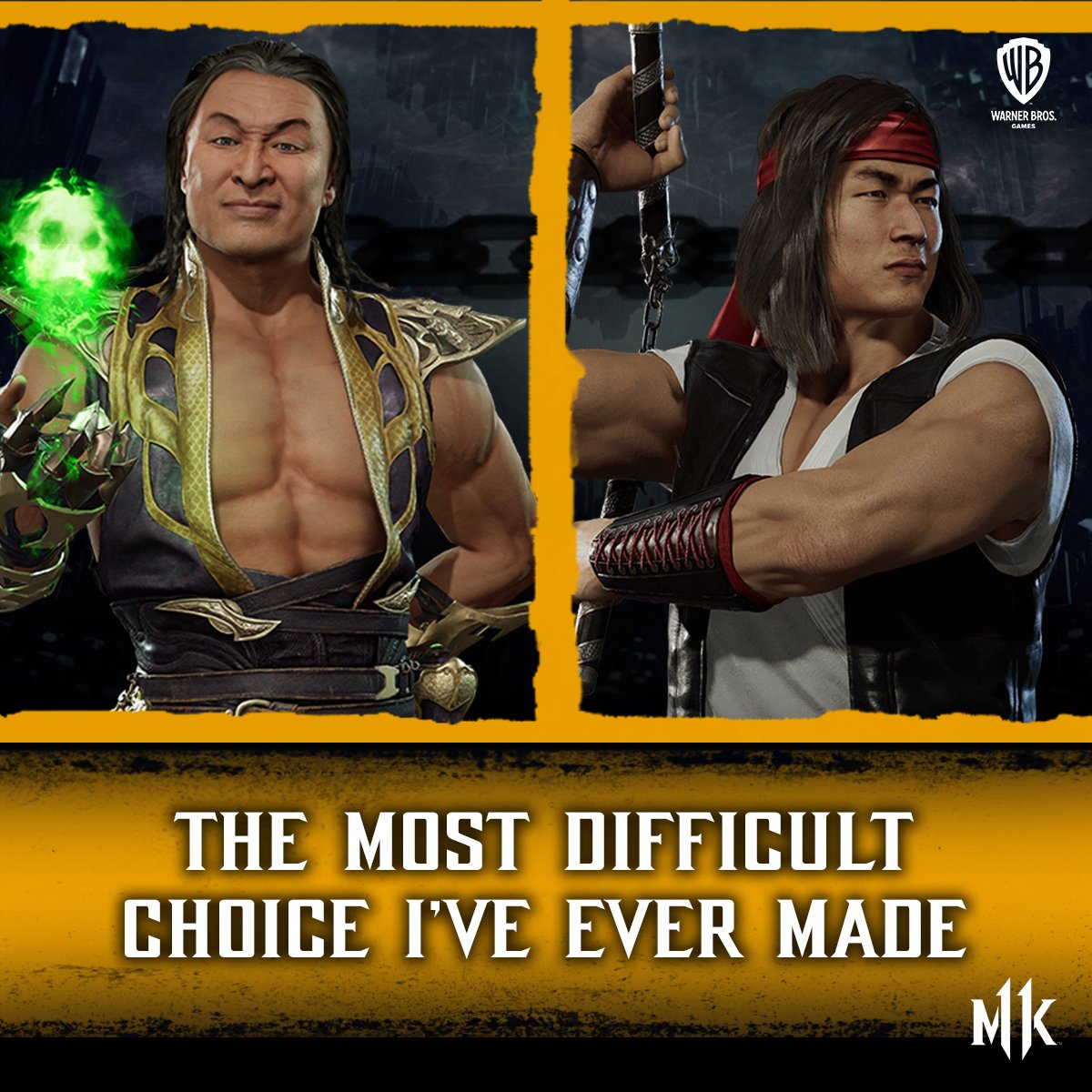 WB_Games_UK's tweet photo. Emperor or lord - choose one.
#MortalKombat #MK #MKAftermath https://t.co/GGNYHEwdlD