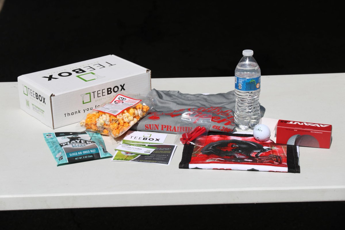 OfficialTeeBox's tweet photo. Coordinating a golf outing takes a lot of work! Rounding up sponsors, finding silent auction gifts, selecting gifts for your golfers, signage, games, goodies and more. Thankfully, TeeBOX can help! 

Learn how to create your own TeeBOX  here https://t.co/aAeyy73E75 https://t.co/m6AK3HNitq