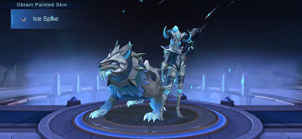 stephgp86's tweet photo. I just obtained a new skin Ice Spike in Mobile Legends: Bang Bang! Let's face off against the world's best MOBA players together! 
https://t.co/25j50rTn4U https://t.co/no2IcfzB9N