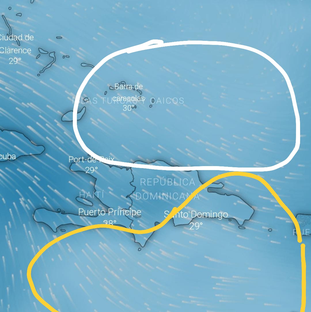 RdClima's tweet image. Atención aquí lo marcado es un poco de #polvo de #sahara así que posiblemente #llueva menos y provoque un #calorsito bueno para ir. Ala #playa 🌤️🌥️🏖️