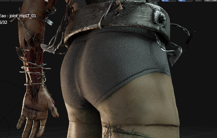 LuminiousDBD's tweet photo. Even better news today. We won the war and taken the spoils. 
Pyramid head's booty is back! Thank you everyone who fought along side me😌And thank you @DeadByBHVR anyone who says you don't listen to the community I will shove pyramid head booty pics in their face. #BootyIsBack https://t.co/soAHKyeKVI