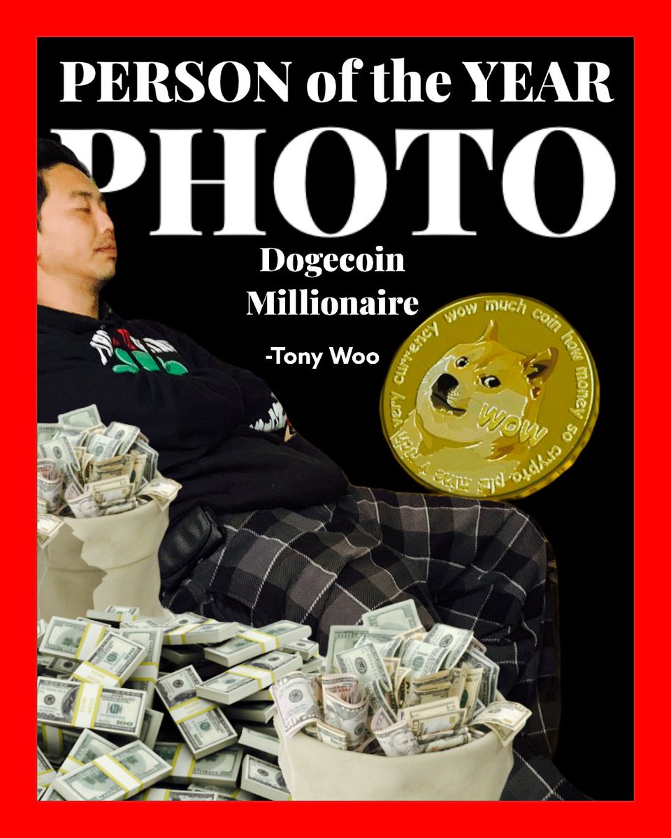 Counting money in your sleep  
#dogecointonywoo