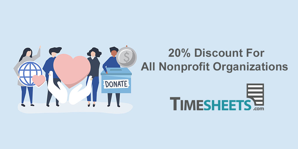 Time tracking is important for every organization. Did you know that we provide discounts for #nonprofits? You can accurately track grants, attendance, and other initiatives anytime, anywhere. Learn more about Timesheets here: rb.gy/ukynvz
#HR #payroll
