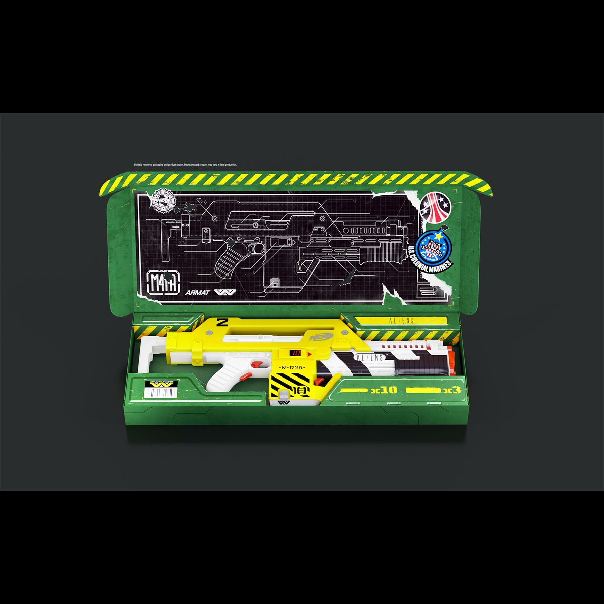 liquid_sinister's tweet photo. @HasbroPulse has the Limited Edition Nerf #ALIENS M41-A blaster up for preorder $95 US and $99 Euro. Movie authentic sound and digital dart counter! #ALIENS35thAnniversary #GameOverManGameOver #TheyMostlyComeAtNightMostly #Jonesy #GetAwayFromHerYou.....
https://t.co/fzRunGSOwl https://t.co/GdixDCCfIh