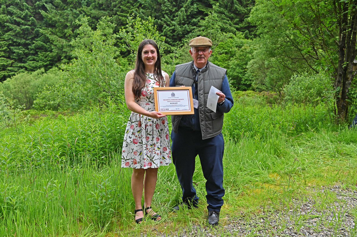 KazzaBatten's tweet photo. Honoured to have received the @royal_forestry North Wales Division's Bursary for best final year Forestry dissertation whilst at @BangorUni earlier in July. Amazing end to my studies, forestry is a career choice I have never looked back from! @BUForestry @BangorSNS @BFSA_forestry https://t.co/2e8P2DSUEc