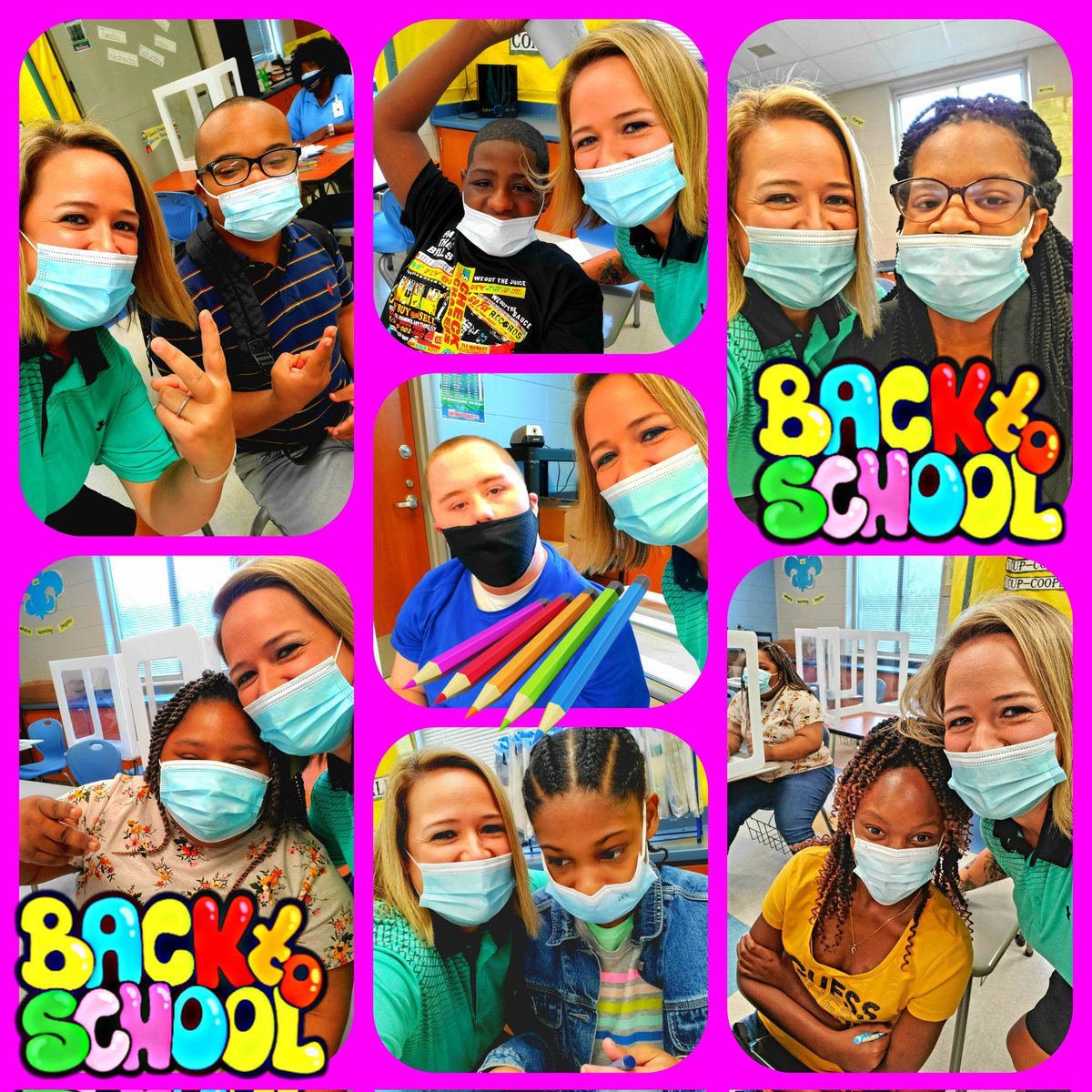 jillburt83's tweet photo. Day 1 back was amazing! The kids were so happy to see each other 🥰🥰🥰 @SelmaSchools @UtseyCH #teamselma @selma_city @DrAvisW https://t.co/7kZVjbykJI