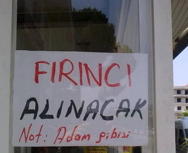 Eleman aranıyor....!!!!
Sıfırdan başlayıp eğitilmek üzere...!!!
#CHPyeAdayArıyoruz