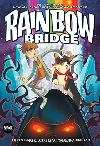 About Rainbow Bridge:

What if you got one last adventure with your best friend?
Andy and Rocket grew up together, with Rocket serving as Andy’s guardian through every one of childhood's ups and downs.  #Action #adventure #HassanOtsmaneElhaou

mycomicbookplace.com/?p=10994