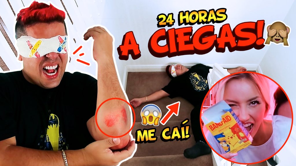 Mis Ositos y Ositas!!! Acabo de realizar UN GRAN RETO, y fue PASAR 24 HORAS SIN VER🤯... Honestamente pensé que podría lograrlo, pero terminé MUY MAL, corran a verlo yaaaa🔥 bit.ly/3ADaPxM 🎥