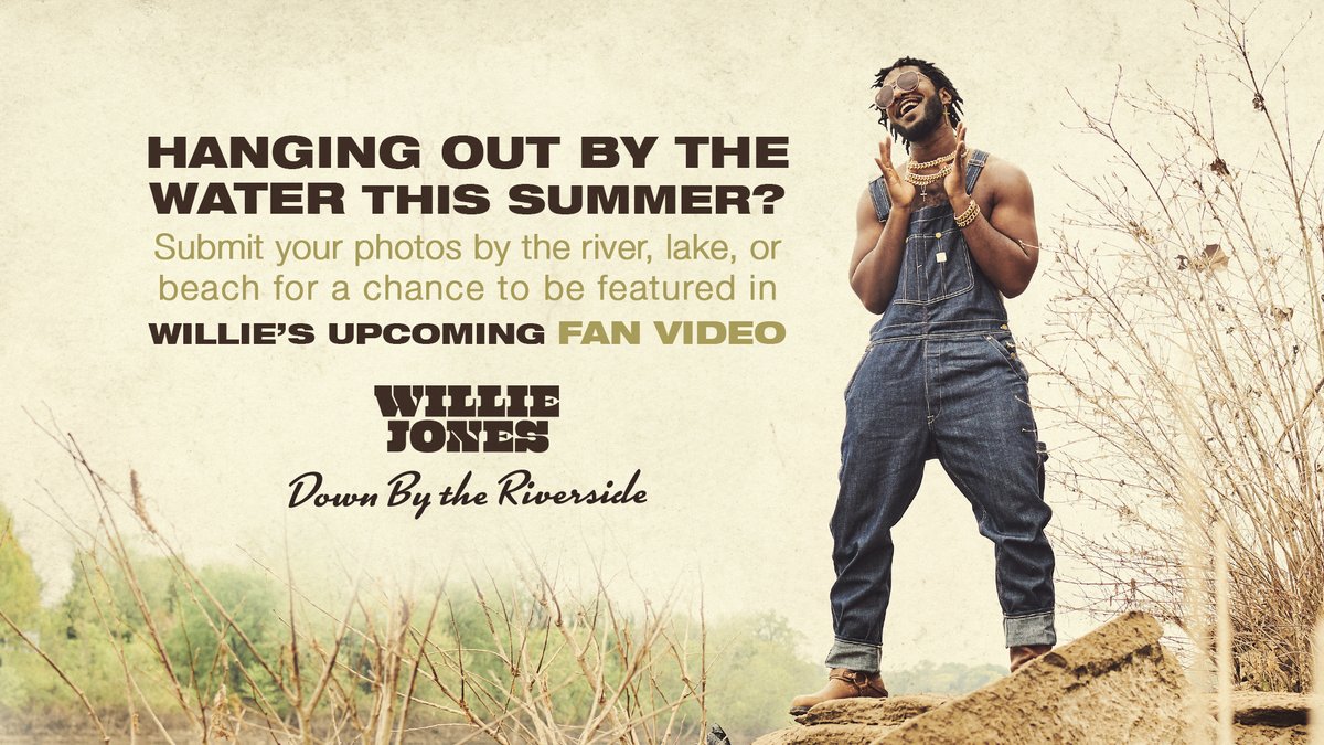 WillieJones's tweet photo. 🚨 LAST CHANCE!! 🚨  Enter here: https://t.co/unOgZMoY1m 
We are closing out fan submissions THIS WEEK, so make sure you share your photos by the river, lake, or beach for a chance to be featured in my upcoming fan video! 🌊 
thanks everyone and good luck! ✨🙏🏾 https://t.co/AD3KOepfEh