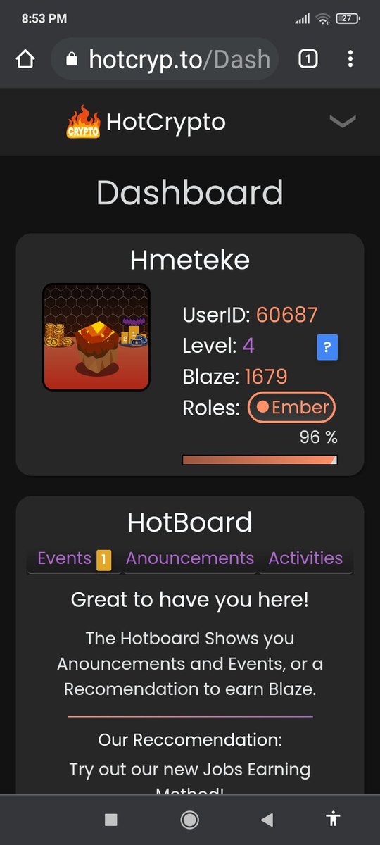 HMeteke's tweet photo. #Crypto #Bitcoin #FreeBitcoin #FreeCrypto ?

https://t.co/7Mip3ew2kx
Hey guys this is the place to be.
Below is a pic of my dashboard just use the userID#. https://t.co/9ZVnhkMfpr